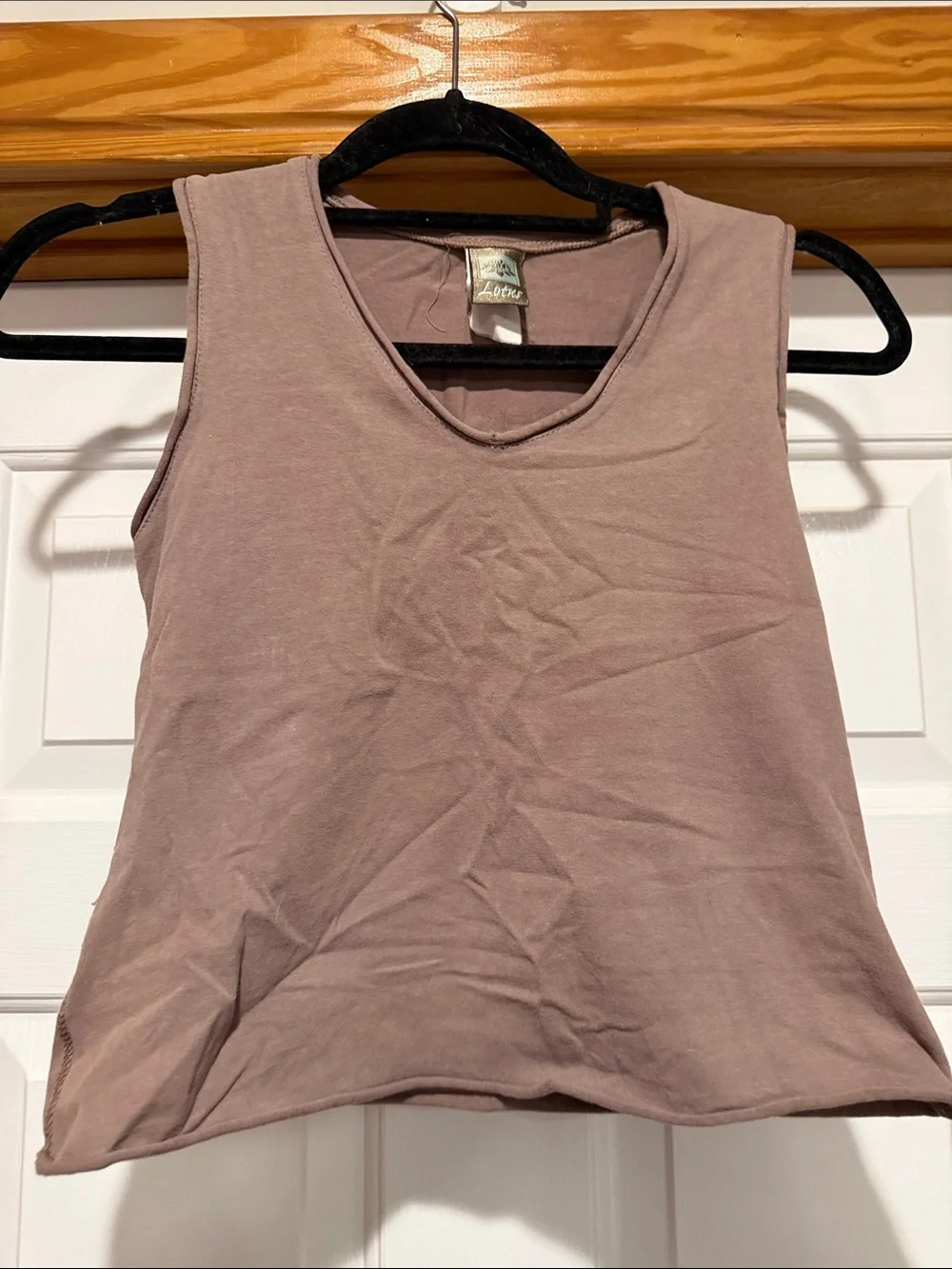 Lotus mauve sleeveless